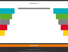 Tablet Screenshot of coltempo.it